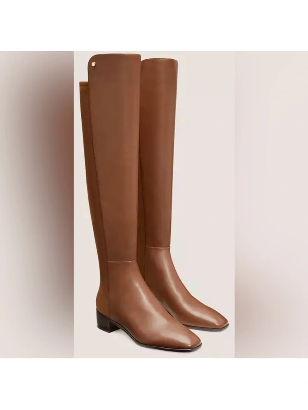 Stuart Weitzman polished coffee
